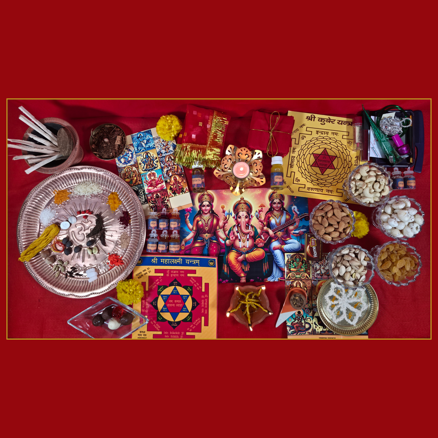 The Ultimate Diwali Ritual Kit | दीपावली पूजन किट