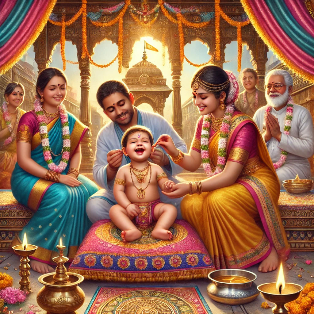 Shri Karnavedhan Sanskara Pooja Smagri Kit श्री कर्णवेधन संस्कार पूजा सामग्री किट