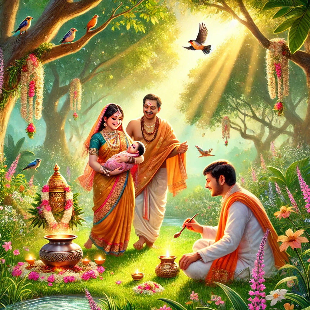 Shri Nishkramana Sanskara Pooja Samagri Kit | श्री निष्क्रमण संस्कार पूजा सामग्री किट