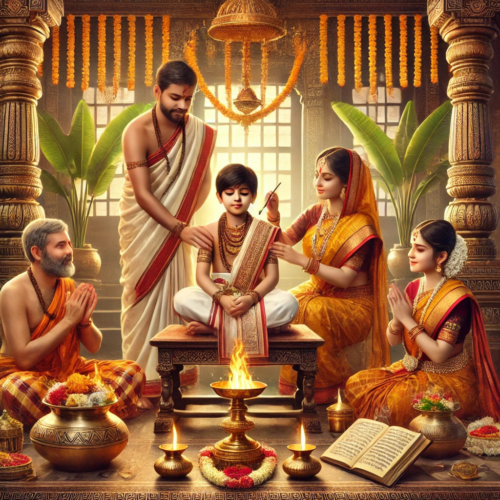 Shri Upnayana Sanakara Pooja Samagri Kit|श्री उपनयन संस्कार पूजा सामग्री पूजा सामग्री किट