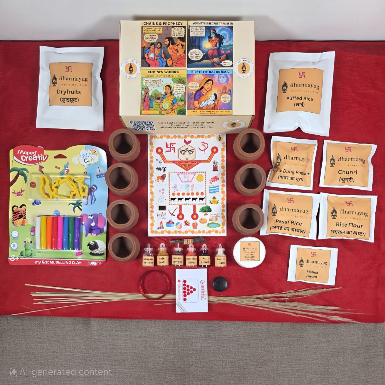 Shri Halashashthi (Harchhath) Pooja Samagri Kit | श्री हलषष्ठी (हरछठ) पूजा सामग्री किट