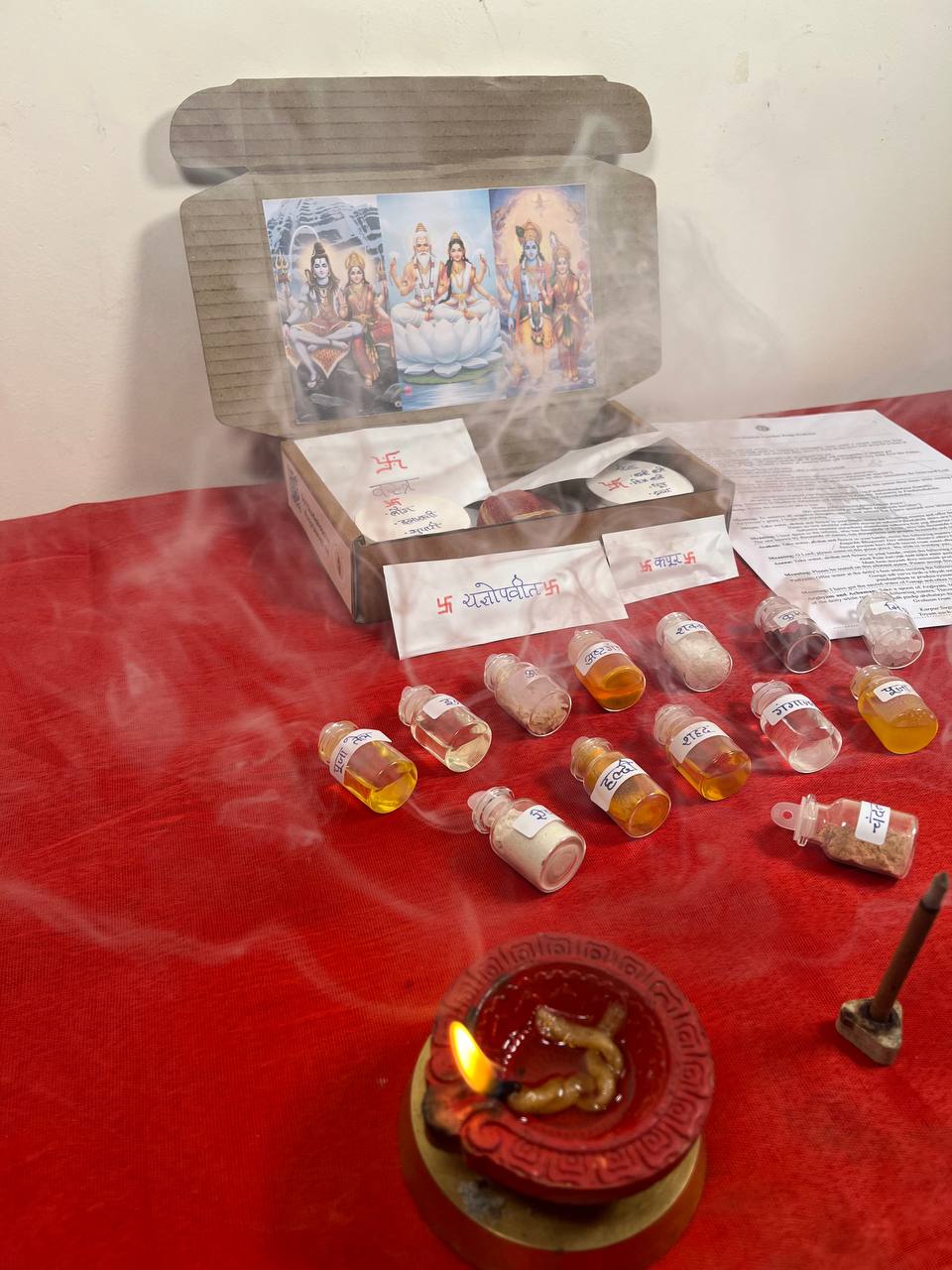 Shri Shodash Upachar Pooja Samagri Kit - श्री षोडशोपचार पूजा सामग्री किट