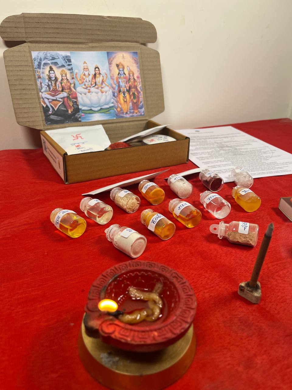 Shri Shodash Upachar Pooja Samagri Kit - श्री षोडशोपचार पूजा सामग्री किट