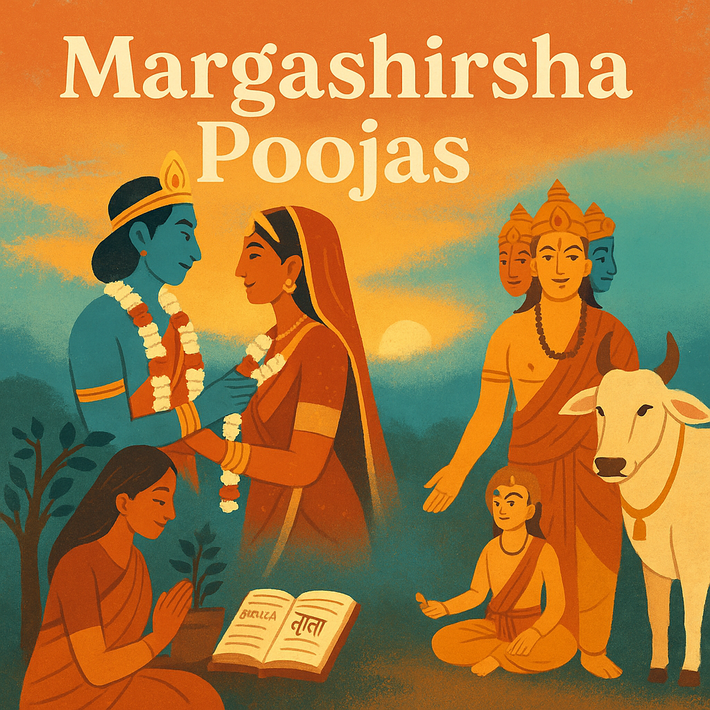 Margashirsha (मार्गशीर्ष): November-December