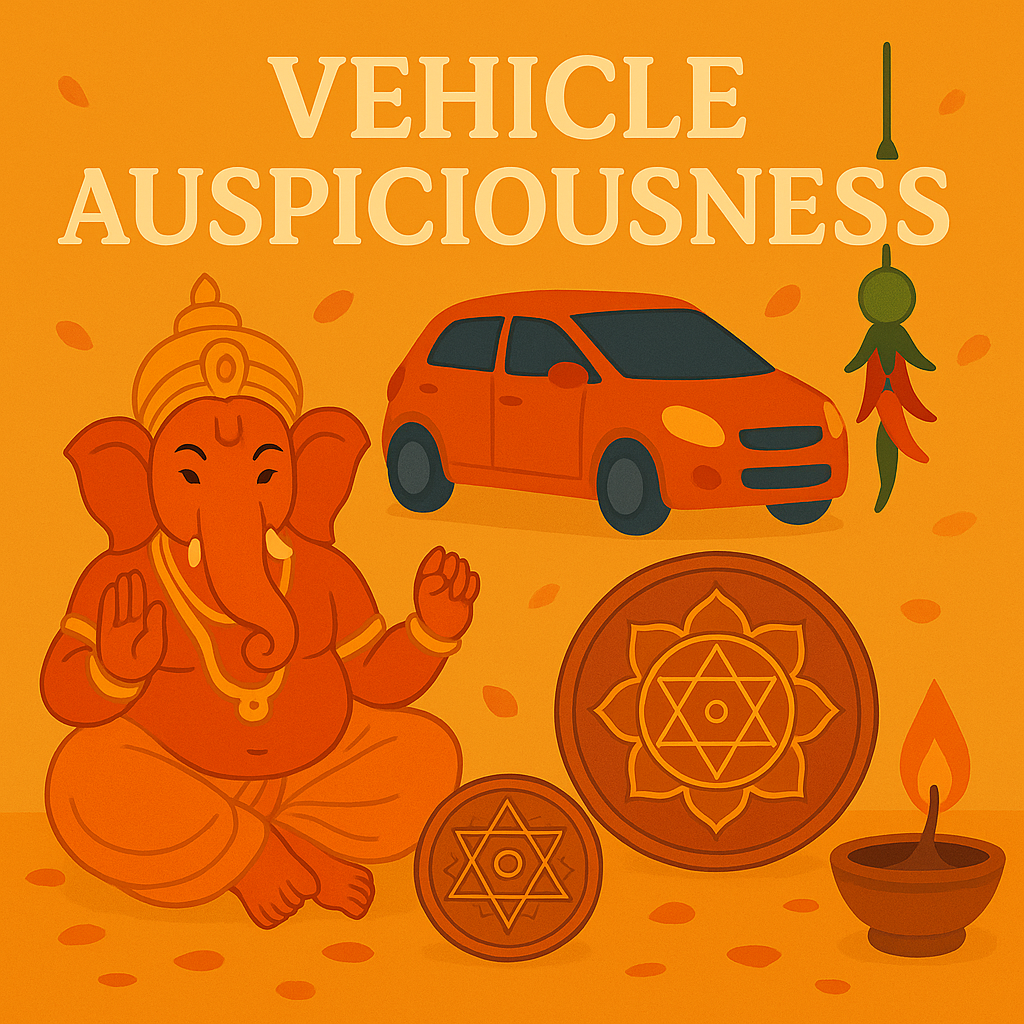 Vehicle Auspiciousness (वाहन शुभता)