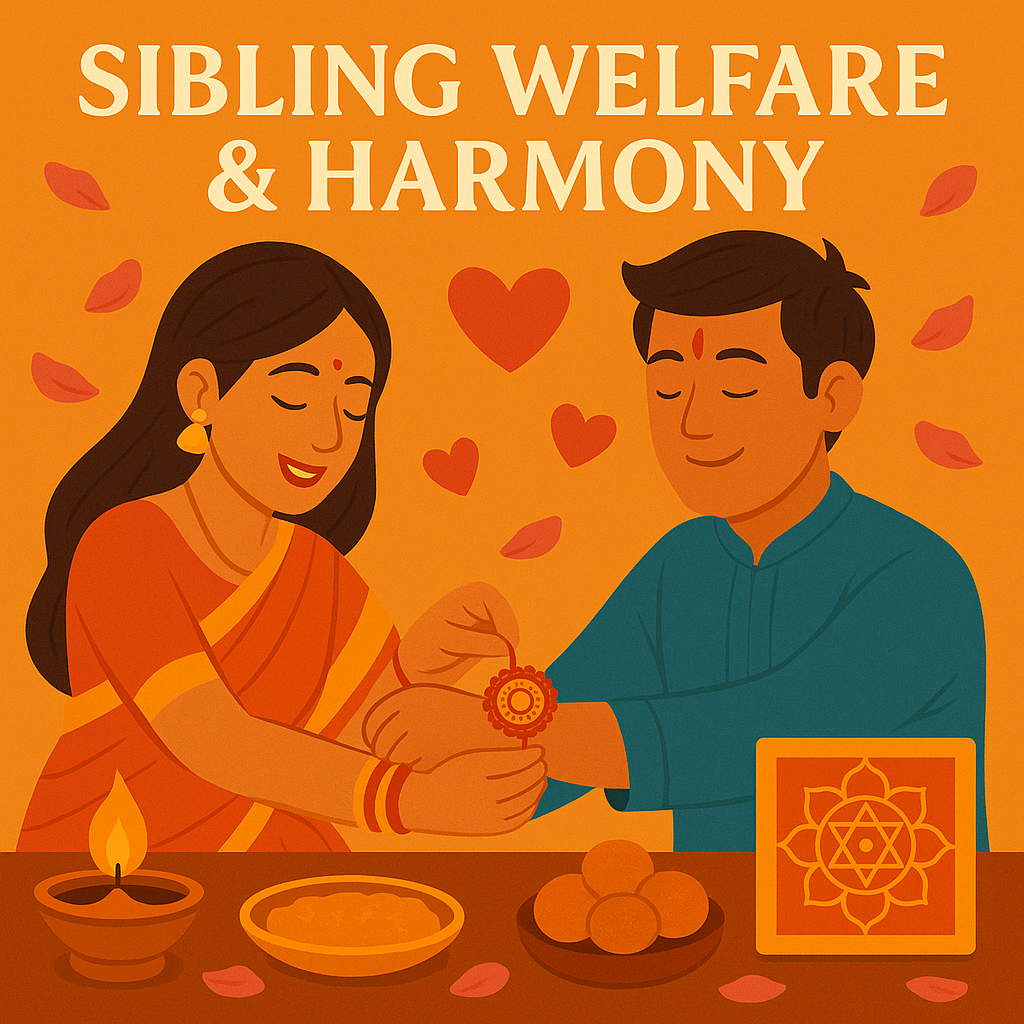 Sibling Welfare & Harmony (भाई-बहन का कल्याण एवं समृद्धि)