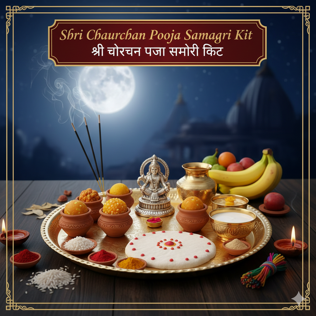 Shri Chaurchan (Chandra) Pooja Samagri Kit | श्री चौरचन पूजा सामग्री किट