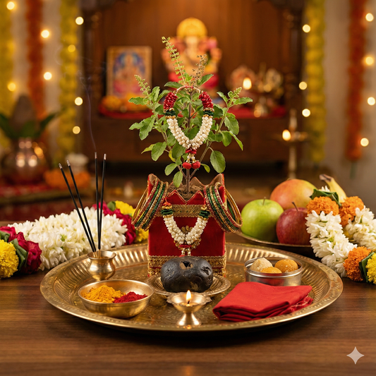 Shri Devuthani Ekadashi (Tulasi Vivaah) Pooja Samagri Kit | श्री देवउठनी एकादशी (तुलसी विवाह) पूजा सामग्री किट
