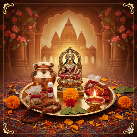 Shri Matru Namvami Shraddha Pooja Kit | श्री मातृ नवमी श्रद्धा पूजा सामग्री किट