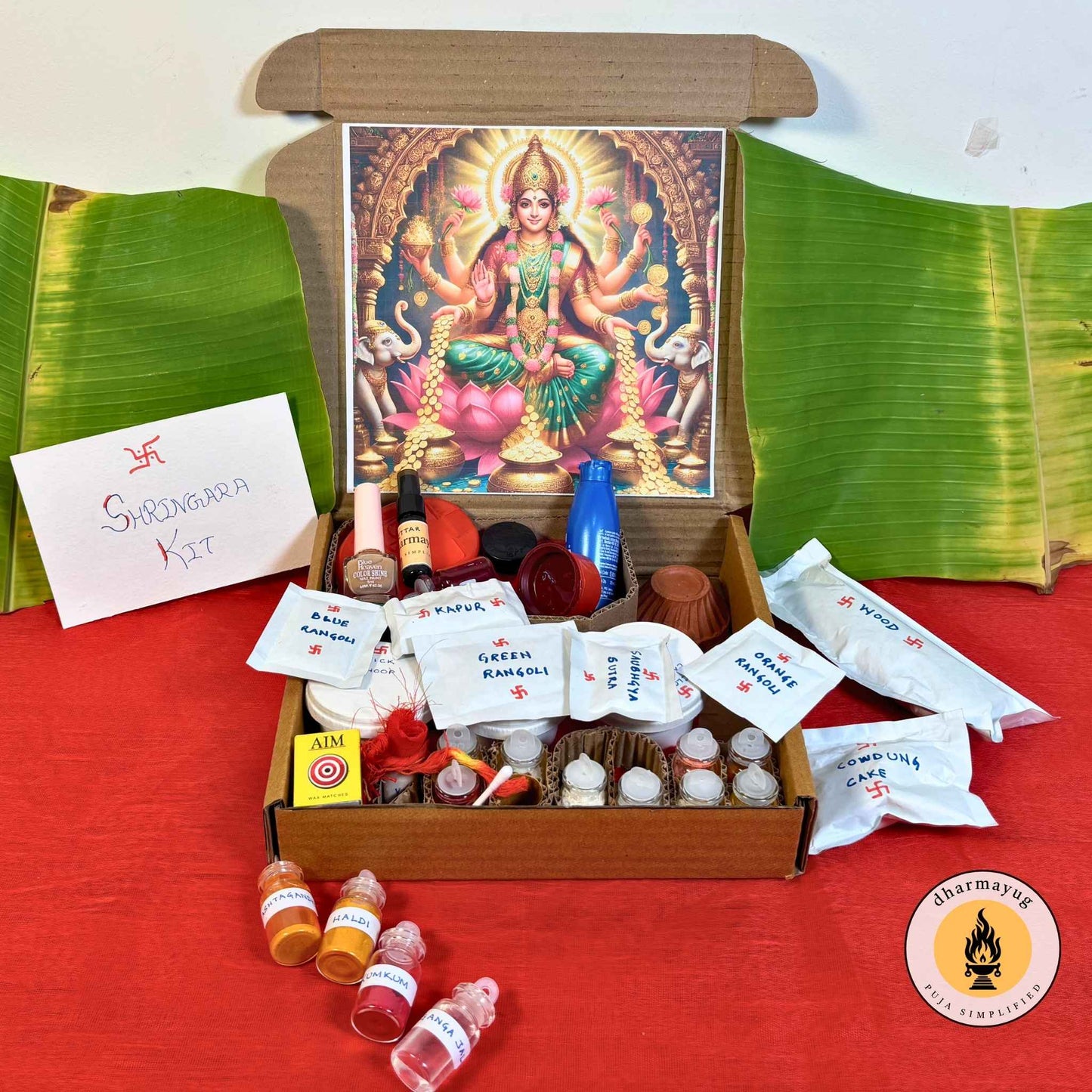 श्री वरलक्ष्मी पूजा सामग्री किट - श्री वरलक्ष्मी पूजा सामग्री किट