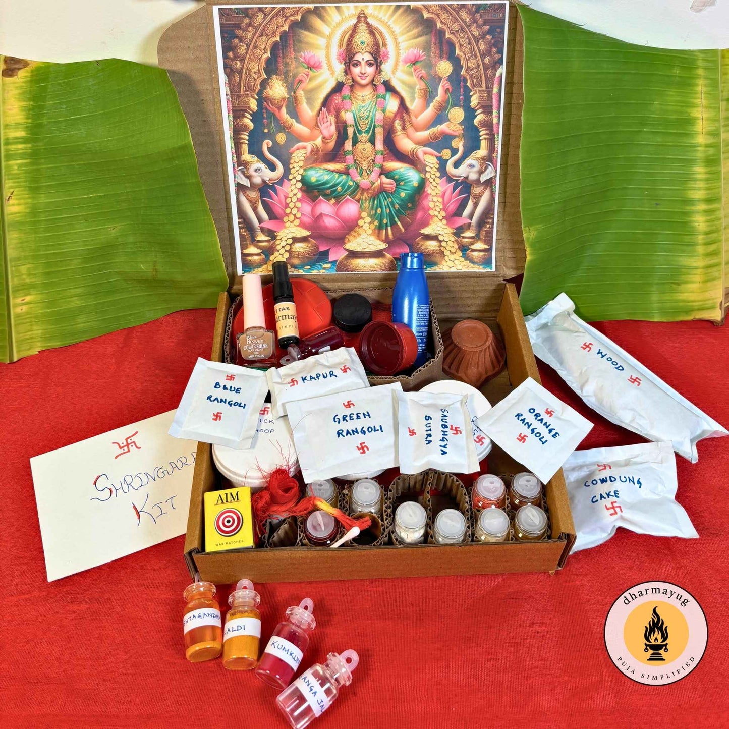 श्री वरलक्ष्मी पूजा सामग्री किट - श्री वरलक्ष्मी पूजा सामग्री किट