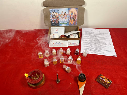 श्री षोडशोपचार पूजा सामग्री किट - श्री षोडशोपचार पूजा सामग्री किट