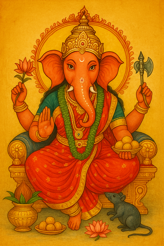 Shri Vinayaki Chaturthi Pooja Samagri Kit | श्री विनायकी चतुर्थी पूजा सामग्री किट